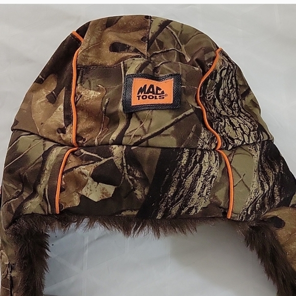 Mac Tools Furr hat carpenter tradesman winter hat stay warm! - Picture 3 of 4